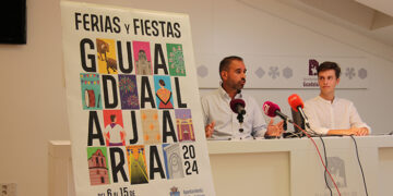 Las tradiciones con un innovador y colorido diseño es la imagen del cartel de las Ferias y Fiestas de Guadalajara 2024