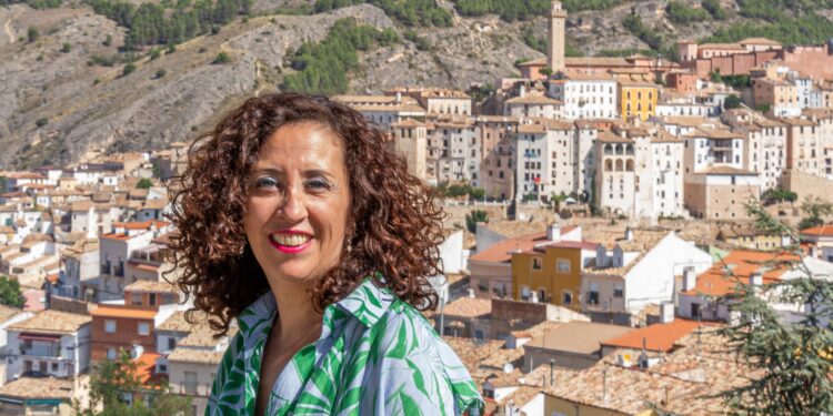 Antonio Soriano Rodríguez y Laura García Melero, cartelista y pregonera de San Mateo 2024 1 Laura Garcia Melero