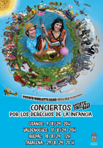 Música y charlas para difundir los Derechos de la Infancia en los pueblos anexionados de Guadalajara