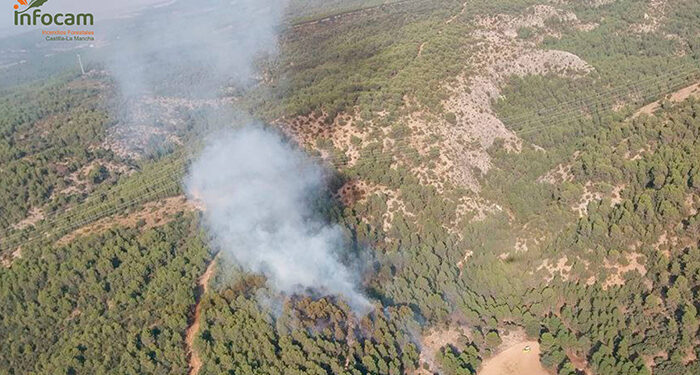 Parra de las Vegas vuelve a arder