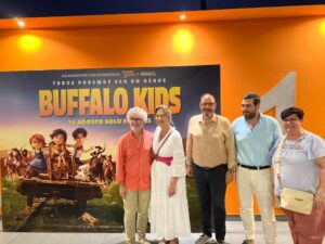 Ana Guarinos asiste al preestreno de “Bufalo Kids” en los Multicines Guadalajara