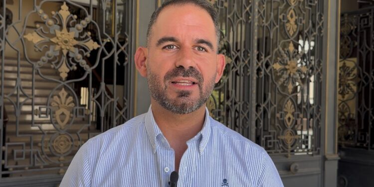 Guadalajara. Las obras del viaducto de Aguas Vivas han tenido coordinación de Seguridad en todo momento mientras estuvieron activas 1 Santiago Lopez Pomeda concejal de Infraestructuras