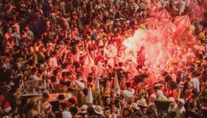 Suena el chupinazo del San Roque del IX Centenario