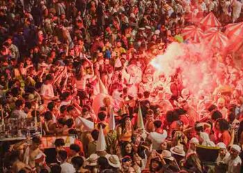 Suena el chupinazo del San Roque del IX Centenario