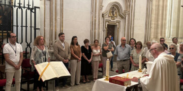 El Ayuntamiento cumple con el voto de gracia a la Virgen de Las Nieves en la Catedral