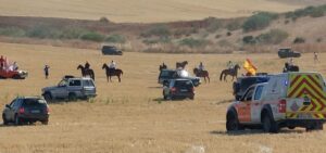 encierro por el campo