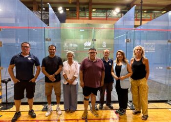 Dolz resalta el “intenso trabajo” realizado para el Europeo de Squash, que supondrá “que Cuenca tenga proyección internacional”