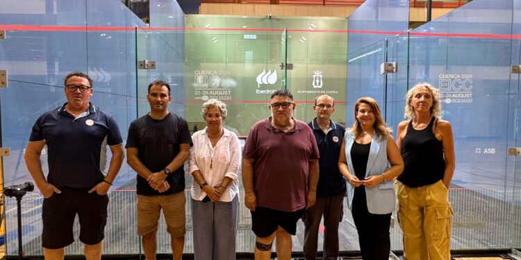 Dolz resalta el “intenso trabajo” realizado para el Europeo de Squash, que supondrá “que Cuenca tenga proyección internacional” 1 image0