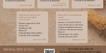Abierto el plazo de preinscripción para los cursos de corta duración de las Escuelas Municipales de Guadalajara