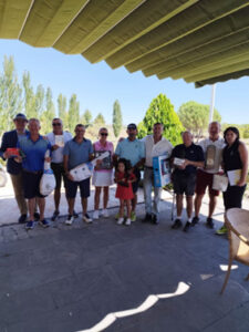 Angel Marquina y José Eugenio Puerta, campeones de la XXI edición del Campeonato de Golf Topografía de Cuenca