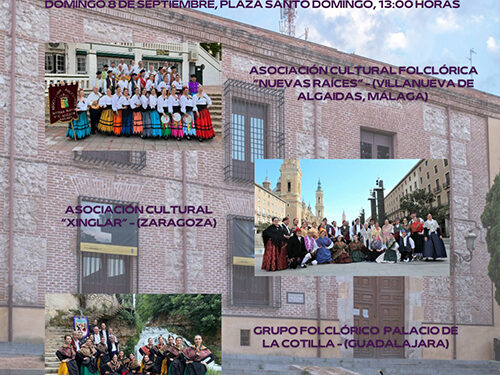 El 8 de septiembre se celebrará el I Festival Nacional de Folclore ‘Ciudad de Guadalajara’ 1 El 8 de septiembre se celebrará el I Festival Nacional de Folclore ‘Ciudad de Guadalajara’