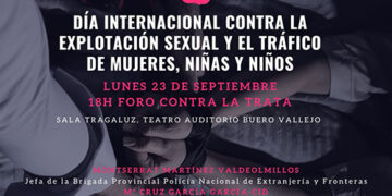 El Ayuntamiento de Guadalajara conmemora el Día Internacional contra la Explotación Sexual y el Tráfico de Mujeres, Niñas y Niños