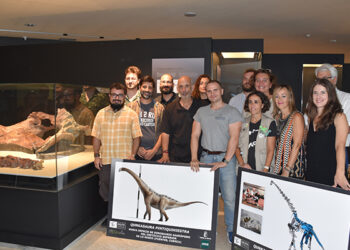 El MUPA presenta a Qunkasaura pintiquiniestra, una nueva especie de dinosaurio saurópodo que vivió en Cuenca hace 75 millones de años 1 El MUPA presenta a Qunkasaura pintiquiniestra, una nueva especie de dinosaurio saurópodo que vivió en Cuenca hace 75 millones de años