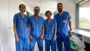 El servicio de Angiología, Cirugía Vascular y Endovascular del Hospital de Guadalajara forma a cirujanos indonesios en técnicas endovasculares y cirugía abierta