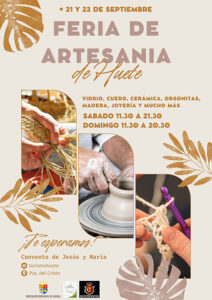 Huete celebra los días 21 y 22 de septiembre la 24º edición de la Feria de Artesaní