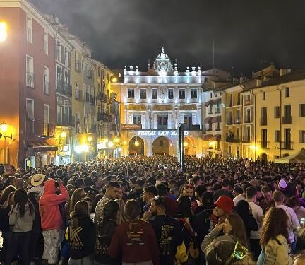 La verbena de San Mateo del viernes termina con cinco traslados al Hospital de Cuenca