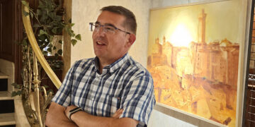 Kadon expone los cuadros de paisajes de Pedro Hernández Gil durante los próximos dos meses