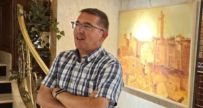 Kadon expone los cuadros de paisajes de Pedro Hernández Gil durante los próximos dos meses 1 Kadon expone los cuadros de paisajes de Pedro Hernández Gil durante los próximos dos meses