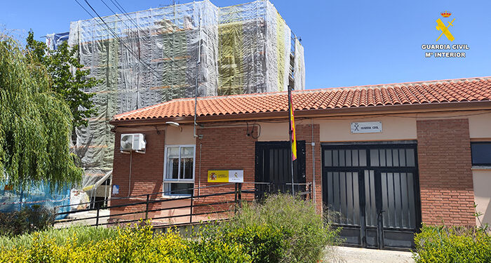 La Guardia Civil realiza en el acuartelamiento de Carrascosa del Campo obras rehabilitación eficiente en el marco del Plan de Recuperación, Transformación y Resiliencia (PRTR)
