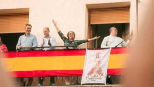 La actriz de 'Cuéntame cómo pasó', Rosario Pardo, pregona las fiestas de Pareja