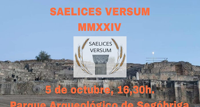 La cuarta edición de SAELICES VERSUM se celebrará los días 5 y 6 de octubre 1 La cuarta edición de SAELICES VERSUM se celebrará los días 5 y 6 de octubre