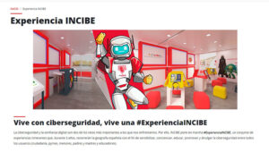 La experiencia de realidad virtual del Instituto Nacional de Ciberseguridad llega a Quintanar del Rey