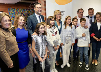 La ministra de Educación. Pilar Alegría, clausura en Cuenca el Congreso Nacional de Radio Escolar La ministra de Educación. Pilar Alegría, clausura en Cuenca el Congreso Nacional de Radio Escolar