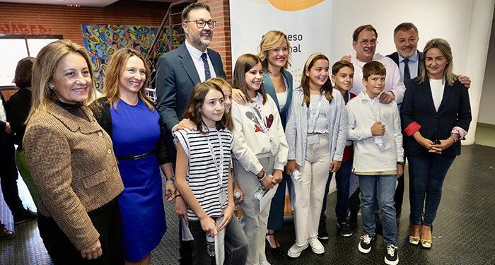 La ministra de Educación. Pilar Alegría, clausura en Cuenca el Congreso Nacional de Radio Escolar