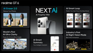 La serie realme GT 6 añade tres nuevas funciones de IA en su última actualización