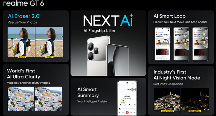 La serie realme GT 6 añade tres nuevas funciones de IA en su última actualización 1 La serie realme GT 6 añade tres nuevas funciones de IA en su última actualización