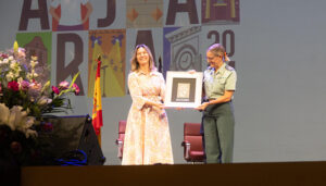 La teniente coronel Cristina Moreno confiesa su amor por Guadalajara en un emotivo pregón de Ferias y Fiestas