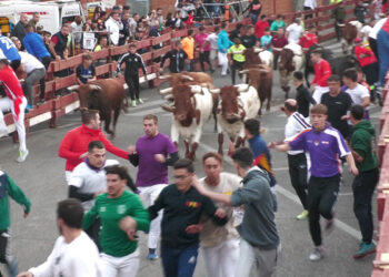 Limpio y rápido primer encierro de las Ferias y Fiestas de Guadalajara 2024