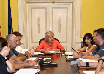 Mª Luz Fernández preside la reunión del Plan Director para los centros educativos