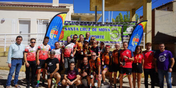 María Jesús Algarra y Antonio Dávila escalan a lo más alto en el Trail de Montaña de Santa Cruz de Moya