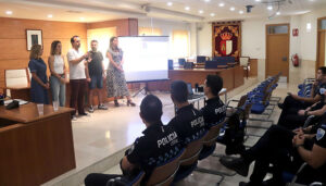 Policías Locales y miembros de Protección Civil de Cabanillas se forman en protocolos de violencia machista