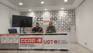 UGT y CCOO Guadalajara llaman a los trabajadores y trabajadoras de la provincia a concentrarse para pedir la reducción de la jornada laboral