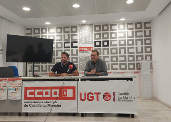 UGT y CCOO Guadalajara llaman a los trabajadores y trabajadoras de la provincia a concentrarse para pedir la reducción de la jornada laboral