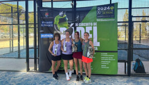 Veinticinco parejas se midieron en el torneo “Villa de Valverde” del XI Circuito de Pádel Diputación de Cuenca