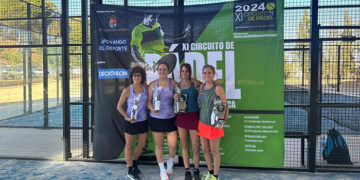 Veinticinco parejas se midieron en el torneo “Villa de Valverde” del XI Circuito de Pádel Diputación de Cuenca