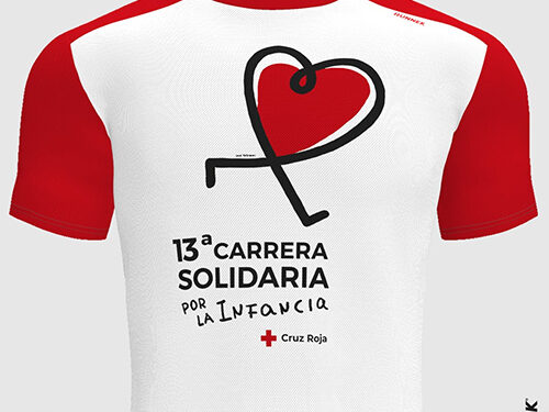 Ya están disponibles las camisetas de la 13ª Carrera Solidaria por la Infancia que organiza Cruz Roja Cuenca