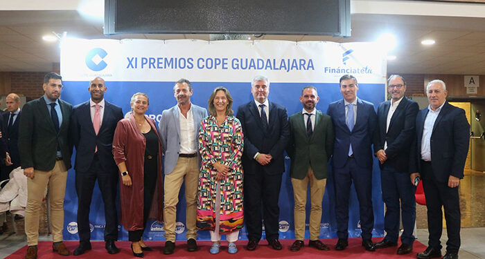 Brillante gala de los premios COPE Guadalajara con un homenaje a todos los guadalajareños solidarios por el mundo