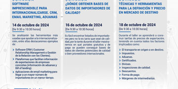 CEOE-Cepyme Guadalajara organiza un nuevo ciclo de jornadas de comercio exterior para el mes de octubre