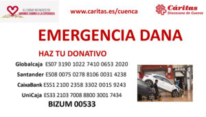 Cáritas Diocesana de Cuenca abre una campaña para ayudar a los afectados de Mira por las graves consecuencias de la DANA