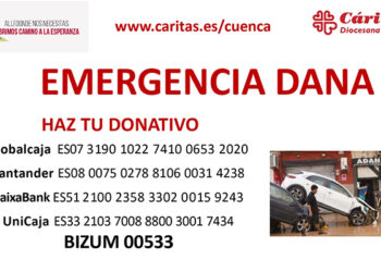 Cáritas Diocesana de Cuenca abre una campaña para ayudar a los afectados de Mira por las graves consecuencias de la DANA