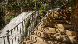 Concluyen las obras de mejora en los accesos a las cascadas del río Cifuentes en Trillo