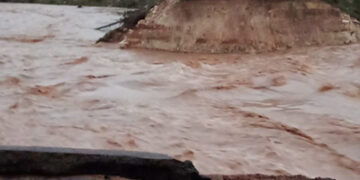 Cortada la CM-2122 en Embid por el derrumbe de la calzada