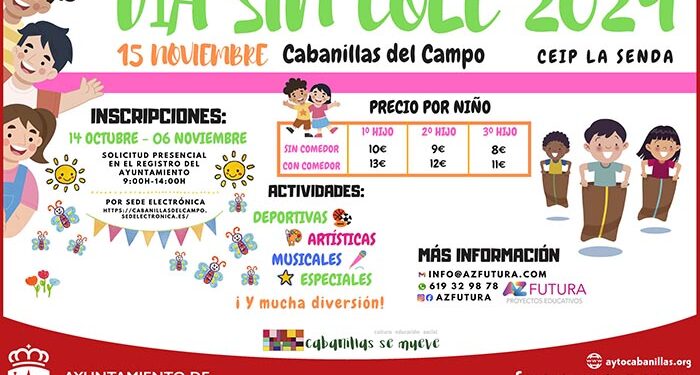 El Ayuntamiento de Cabanillas organiza nuevo campamento urbano en la jornada no lectiva del 15 de noviembre, “Día de la Enseñanza” 1 El Ayuntamiento de Cabanillas organiza nuevo campamento urbano en la jornada no lectiva del 15 de noviembre, “Día de la Enseñanza”
