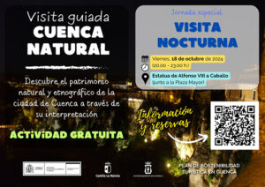El Ayuntamiento organiza para este viernes una visita guiada Cuenca Natural Nocturna, poniendo en valor los senderos acondicionados 