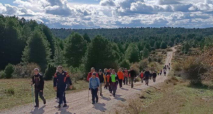 El Circuito de Senderismo de la Diputación de Cuenca inaugura el nuevo y atractivo recorrido del sendero PR-CU 90 “Hoz del Alonjero y puntal del Castillo de los Siete Condes”