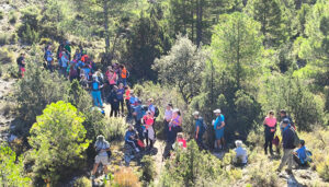 El I Circuito de Senderismo Diputación de Cuenca retoma las actividades con el PR-CU 33 de Villalba de la Sierra
